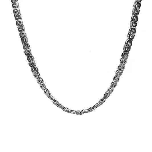 BLOCK CHAIN NECKLACE