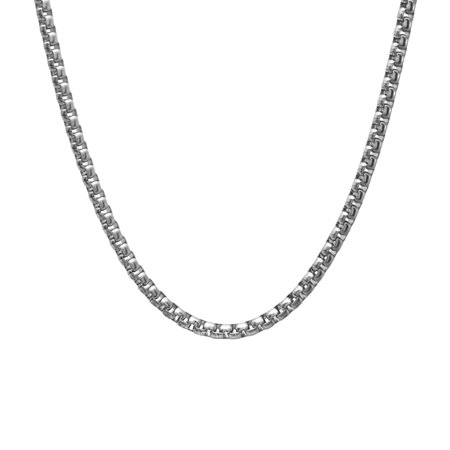 ROUND BOX CHAIN NECKLACE