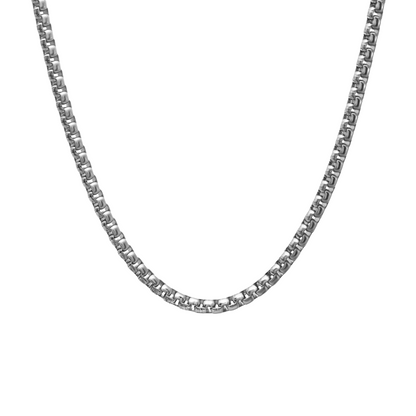 ROUND BOX CHAIN NECKLACE