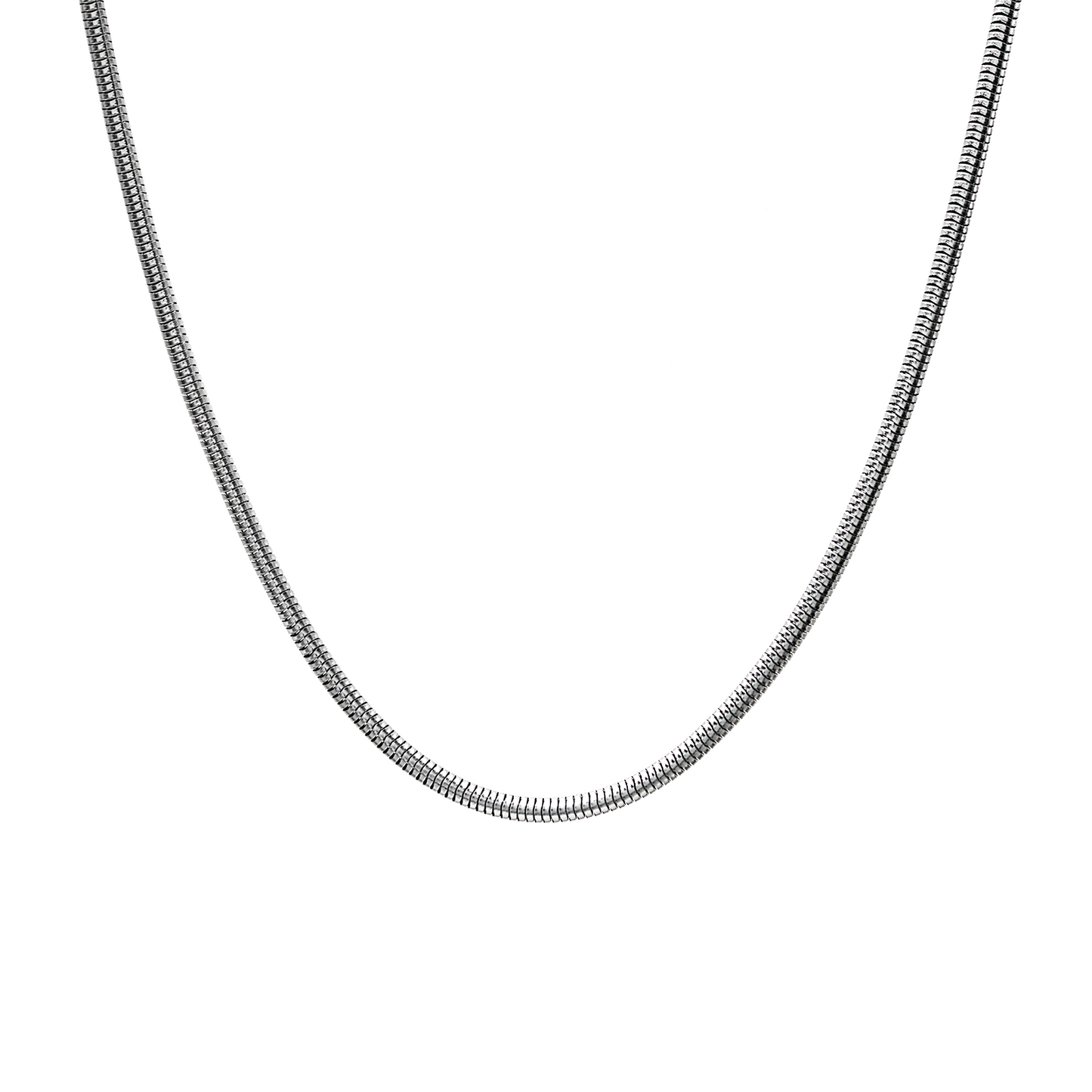 ROUND SNAKE CHAIN NECKLACE