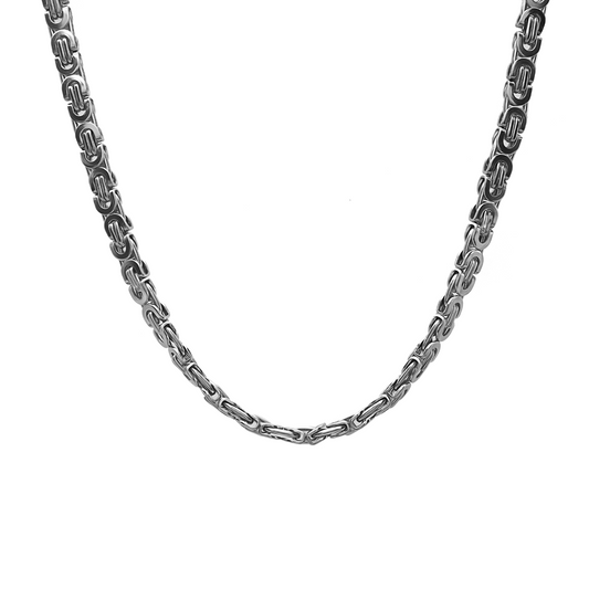 FLAT BYZANTINE CHAIN NECKLACE