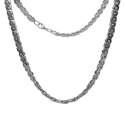 FLAT BYZANTINE CHAIN NECKLACE