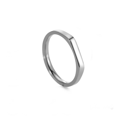 SUPER SLIM SIGNET RING