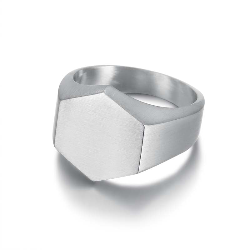 HEXA SIGNET RING
